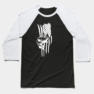 flag fishing Baseball T-Shirt